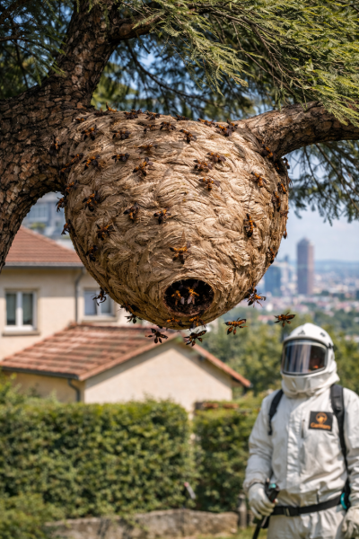 Frelons asiatiques à Saint-Étienne : plus jamais ça !