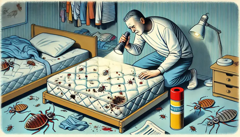 le stress des punaises de lits