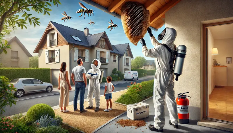 destruction guêpes et frelons à Roanne