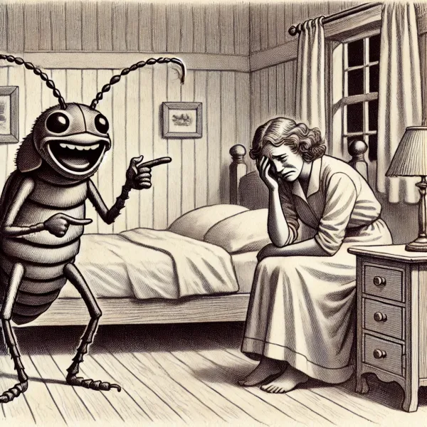 punaise de lit qui se moque de sa victime à villeurbanne