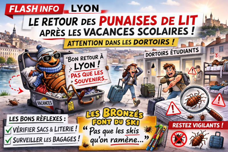 punaises a lyon